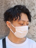 ハニー(HONEY)&nbsp;縦落ちツイスパ/ツイストスパイラルパーマ/岡崎メンズパーマ