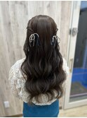 【ウエーブハーフツイン◎】
