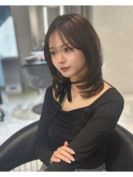 ユーフォリア 池袋東口駅前店(Euphoria) 小顔見せ◎ハッシュカット×バタフライカット