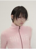 *ハッシュカットグレージュデザインカラーツートンカラー