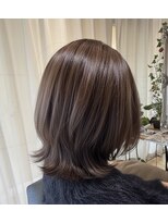 レガロ(Regalo by arvo)&nbsp;ボブウルフ×シフォンベージュ