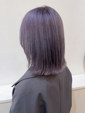 セットアップ 岡山北長瀬店(SET-UP) ラベンダーカラーダブルカラーケアブリーチ派手髪