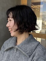 アン アイズ(ann EYES) くせ毛風パーマ/ボブパーマ/レディースパーマ/20代30代40代