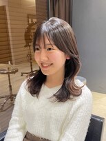 ラボトウキョウ 池袋店(LABO Tokyo)&nbsp;面長さん向けくびれヘア