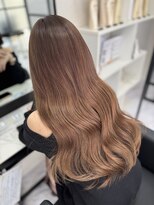 ラムシェール(LamChele)&nbsp;上品な艶感◎ショコラベージュロング