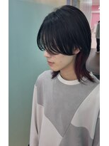 シャルティア 岩国(SHALLTIA)&nbsp;ウルフカット/ロングウルフ/デザインカラー/インナーカラー