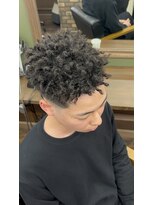 メゾンフォーメン トアロード(Maison for men TorRoad)&nbsp;スパイキーアフロ【メンズパーマ/メンズメッシュ/メッシュパーマ