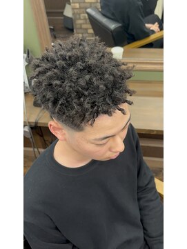 メゾンフォーメン トアロード(Maison for men TorRoad) スパイキーアフロ【メンズパーマ/メンズメッシュ/メッシュパーマ