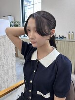 バランス ハレまち通り岡山駅前店(balance.) 結んでもおしゃれになれる、似合わせ顔まわりレイヤー