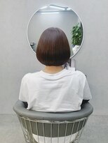 クロア(CHROA)&nbsp;【重めマッシュボブ×アッシュベージュカラー】