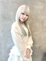 リズム バイ リンクス(Re:ism by Links)&nbsp;ホワイトブロンド×インナーシールエクステ
