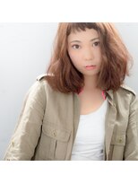 プランツ ヘアサロン(Plants HAIR SALON by GEORGE)&nbsp;小顔矯正ナチュラルカールのひし形ロブ