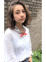 リマ(RIMA)&nbsp;【RIMA】 外国人風☆カジュアルな質感ミディアム×グレージュAsh