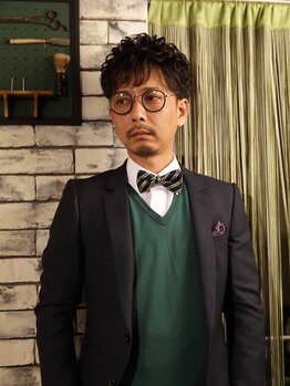 バーバーヘアー 凱(BARBER hair)の写真/カット+お顔そりのセットメニューがオススメ！弱酸性でお肌に優しいジェルを使用し、優しく丁寧に施術。