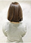 毛先ワンカール×シンプルワンレンボブ【表参道 &nbsp;原宿】