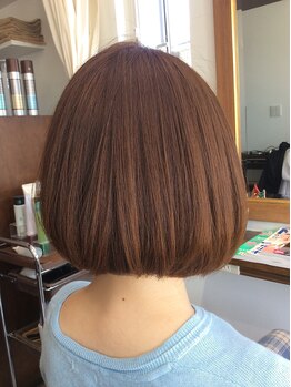 ココエ ヘアアンドリラックス(cocoe Hair&Relax)の写真/【縮毛矯正×毛先ワンカール】の同時施術が可能◎長年悩んでいたクセ毛も、憧れのナチュラルストレートに♪