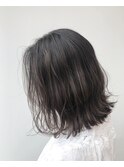 【ALIVE吉祥寺】グレージュハイライトボブ