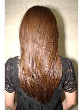 ソア フォー ヘアー(Soi for hair) 思わず触りたくなる モテ愛されストレートロング/縮毛矯正