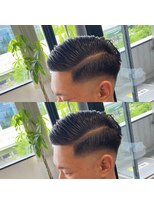 ザ オーダー(THE ORDER)&nbsp;スキンフェードカット刈り上げパートスタイルツイストスパイラル