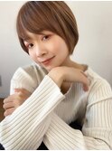 【サングース東海林】ショコラベージュボブウルフカール