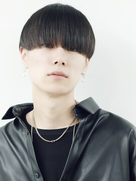 リップス 表参道店(LIPPS) 刈り上げツーブロック前下がりマッシュ韓国風