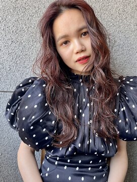 クロム バイ リエット(Chlom by Lietto) 【chlom新宿】マロンベージュ×レイヤーロング★New Open