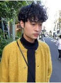 アンニュイマッシュパーマ
