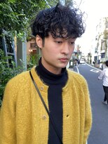 アンニュイマッシュパーマ