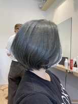 フレリス(FreRis)&nbsp;カーキグレージュ/デザインカラー/似合わせカット