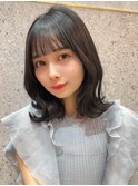 くびれヘア/黒髪/韓国ヘア【Loom.林】