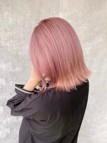 ブロッサム 池袋店(Blossom) ピンクベージュペールカラーブリーチダブルカラー池袋髪質改善