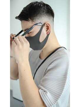 レフ(LEF) 【オダオススメ！】フェザーアップバングミドルフェード