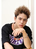 男らしさ全開 ワイルドアップバングショート