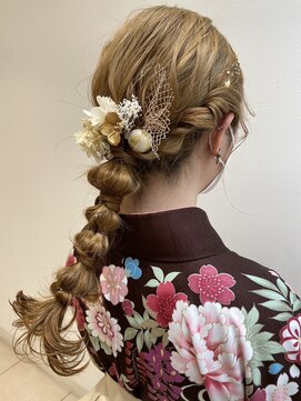 ケンジ 横須賀中央(KENJE) 【成人式ニュアンス編み下ろし】