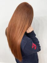 オル(Olu)&nbsp;【MASAYA】髪質改善トリートメント×オレンジベージュ