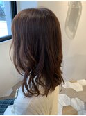 12月(ロングヘア/グレージュカラー/ココアベージュ)