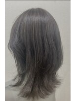 アール ヘアーアンドメイク 妻田店(R Hair&Make) くびれレイヤー×グレージュカラー