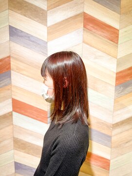 ヘアートゥリース(hair trees) セミデイ艶カラー
