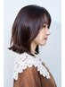 【艶髪】カット＋資生堂ヘアカラー　￥11,880→￥10,880