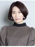 【静かに過ごしたい】【カラー】白髪染め　カット＋カラー＋ツヤTR　￥10500