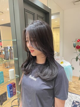 クレオヘア インターナショナル 八丁堀店 地毛風カラー