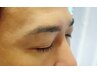 【メンズ眉スタイリング当日予約不可】眉WAX込み・メンズ限定￥5,500