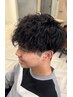 【安田指名限定】メンズカット＋ツイストスパイラルパーマ ￥13530