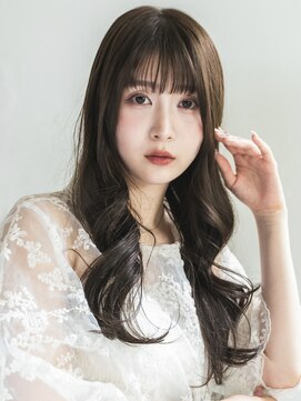アミー 駒澤(Ammy komazawa) ロング/ロングレイヤー/水光肌カラー/艶カラー/シースルーバング