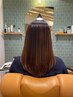 髪質改善　純度100%トリートメント＋縮毛矯正　※カットなし　ホームケア付