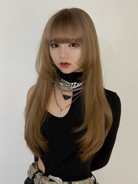 アマトウキョウ アユンチェ(AMA TOKYO×AYUNCHE) ロングレイヤーミルクティー