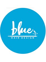 blue hair design