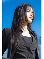 ロンプ(romp)&nbsp;内巻きカールが綺麗なハッシュカット/レイヤー/恵比寿romp藤巻