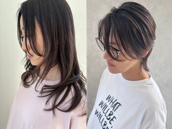 タブーアイ(TABOO.i)の写真/オーガニックカラーをベースに明るめのデザインカラーもグレイヘアーで楽しめます！