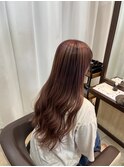 バレイヤージュ風ハイライト